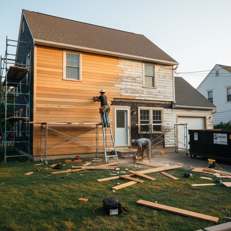 Commercial Siding Installation