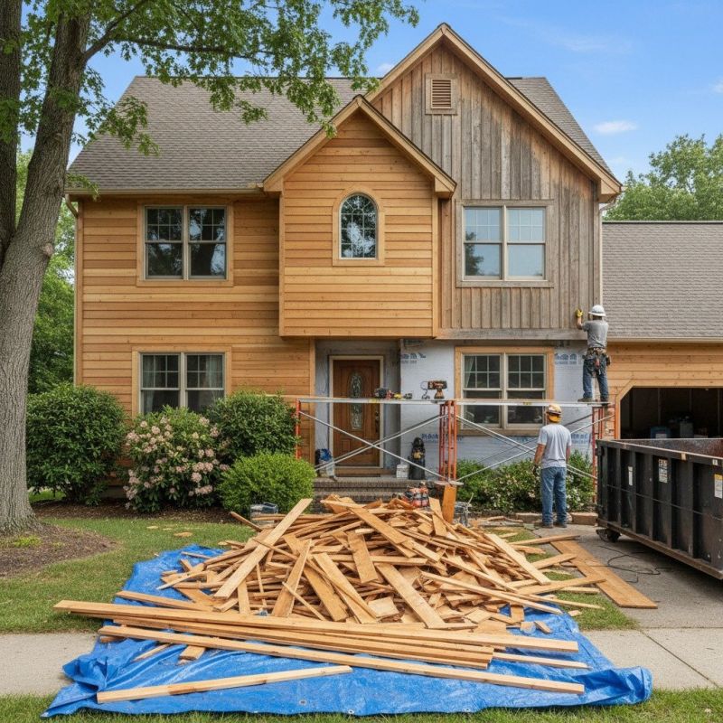 Wood Siding Installation